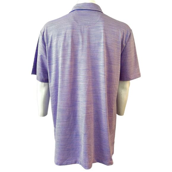 Callaway Shirt Men Size XL Pink Blue Opti Dri Golf Polo Performance - Picture 2 of 4